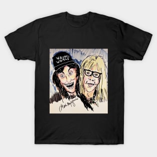 Wayne's World Mike Myers Dana Carvey T-Shirt